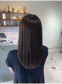 髪質改善トリートメント×ダークモカカラー/用賀