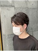 爽やかツーブロックショート