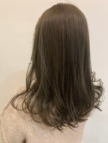 ヘアブランコブランコ 横浜(hair blanco_blanco)&nbsp;似合わせカット/くびれヘア/デザインカラー/艶ボルドー[横浜駅]