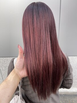 カミエ(kamie) ◎ハイトーンピンク ブリーチ履歴 神戸 三宮