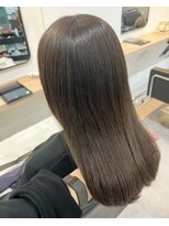 フルール(Fleur)&nbsp;恵比寿 グレージュ 髪質改善 白髪染め 韓国 前髪カット