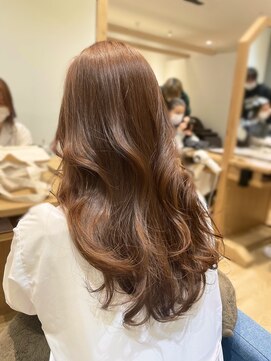 バイオレットジェム(Violet`jem) オレンジベージュブラッドオレンジ小顔ふんわりカール