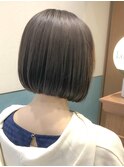 ショート/ボブ/前髪/顔周り/ケアブリーチ/ブリーチ/立川
