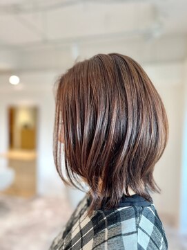 ソイクフ 高田馬場店(SOY-KUFU) 大人可愛い20代30代イメチェン似合わせカットレッドブラウン