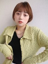 ブゾン(buZon)&nbsp;【buZon ブゾン】マッシュショート×ハニーベージュカラー