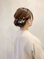 ラトリエコンタン(L´atelier Content)&nbsp;水引 金箔 成人式ヘア 卒業式ヘア 袴ヘア 振袖ヘア