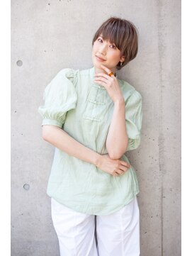 アッシュ 池袋店(Ash) 20代30代40代『大人可愛いくびれショート☆』　　＃池袋駅