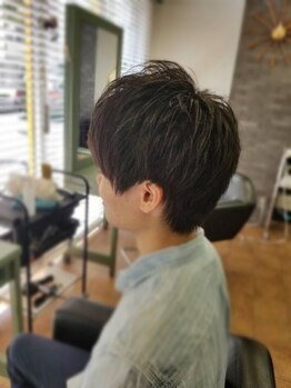 サウスイーストヘアー(SOUTH EAST Hair)の写真/メンズのお客様も多数ご来店！ベテランスタイリストによるカット技術であなたのなりたいを叶える★