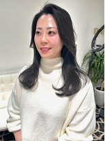 ビーハイブ 一番町店 アヴェダ(BEHIVE) 大人ミディアムレイヤー
