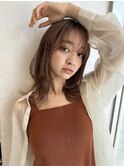 ミディアムウルフ × beige