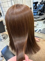 ボウ(BOW)&nbsp;ミディアム/切りっぱなしボブ/酸性矯正