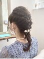 ウミネコ美容室 センター南店(Umineko美容室) あみ下ろしヘアセット