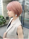 ショート/ハイトーン/顔まわり