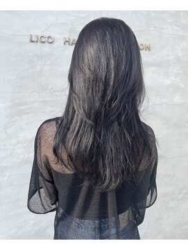 リコ ヘアアンドリラクゼーション(LICO HAIR&RELAXATION) LICO アッシュ　ロングレイヤー