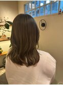 切りっぱなしボブ/エアリーロング/美髪のススメ/ピンクブラウン