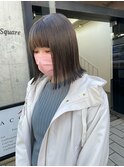 ◎ブリーチなし透明感カラーオリーブベージュアッシュグレージュ