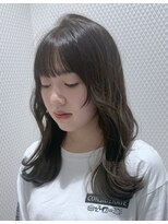 サロンドフィール 豊岡店(Salon de feel)&nbsp;ニュアンスカラー/透明感カラー/グレージュ/顔回り