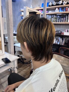 ラシクゼロ 草加駅前(Lashiku Zero) メンズウルフスタイル