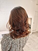 ジュベ(juve.) コテ巻き風パーマ