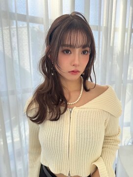 アンジェリカラボ(ANGELICA LABO) ANGELICA 大人かわいい ウェーブ巻き マロンベージュ