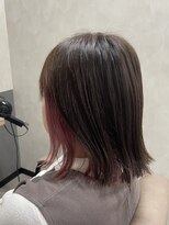 テーラヘアー ユーカリが丘店(TELA HAIR)&nbsp;ピンク×ブラウン