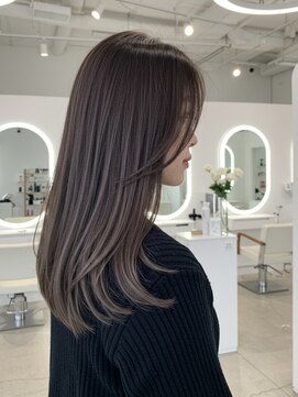 エル 新小岩(elu) 美髪/ワイドバング/レイヤーカット/くすみベージュ/新小岩駅