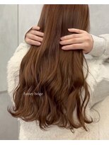 アマーク(a mark)&nbsp;【小川　結女花】ブリーチなしベージュカラー