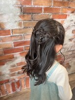 ヘアメイク エンデュー(hair make EnDeux) ハートヘアアレンジ