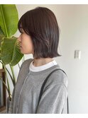 ボブ×チョコレートブラウン