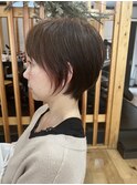 インナーカラー＆やわらかショート