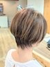 【カラー】カット＋白髪染め+ハイライト＋TR＋炭酸クレンジング￥19000～