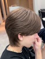 ナレ(NARE)&nbsp;【chinami】透明感ブラウンベージュカラー/マッシュウルフ