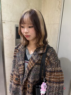 シピレアノバイブレス(shipi. le'ano by brace) 【maria】block color/デザインカラー/ブリーチ/ダブルカラー