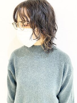 モリオ フロム ロンドン 成増店 【morio成増/玉井】　ウルフ　リアルパーマ