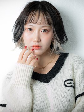 カバーヘア ブリス 戸田公園西口店(COVER HAIR bliss) ミストバングフェイスフレーミングこなれボブz戸田公園10代20代