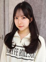 ハオ(hao)&nbsp;【hao渋谷】ココアベージュ×バタフライカット