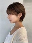 小顔ショート丸みショートくびれショート大人ショート