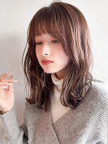リヤン 表参道(lyann) ナチュラルカールシースルーバングエアリーカール大人可愛い