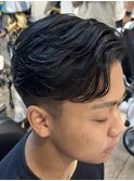 ニュアンスパーマ 毛流れ ビジネス
