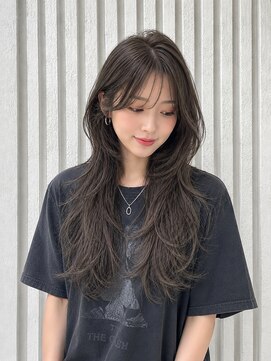 ネオリーブカップ 町田店(Neolive capu) ダ-クアッシュ×ハッシュカット/レイヤ-で作る抜け感スタイル