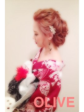 オリーブ(OLIVE) オリーブ☆浴衣花魁 ヘアセット