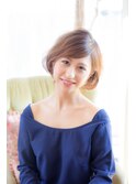 【mielhair新宿】小顔愛され前下がりショートボブ