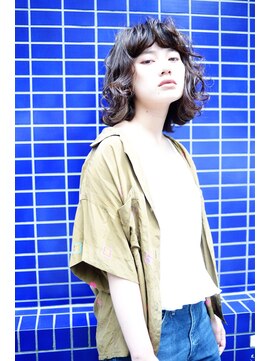 クロム バイ リエット(Chlom by Lietto) Chlom ☆重めこなれカールダークブラウン TEL 0364574337