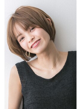 レア 渋谷(Le'a) 【Le'a】小顔　くびれショート　大人かわいい　丸みショート