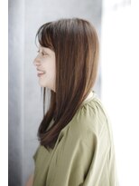 シュシュット(chouchoute)&nbsp;吉祥寺3分/前髪ココアブラウン大人かわいいフリンジウェーブ/038