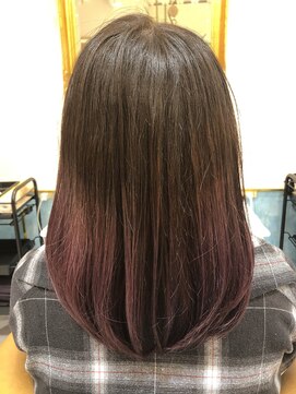 ロンドアベニール 北千住(Lond avenir) グラデーションパープルカラー 担当namie