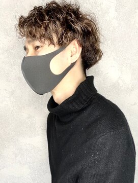 セシルヘアー(CECIL hair) CECIL 下北沢 アップバングメンズスパイラルパーマ