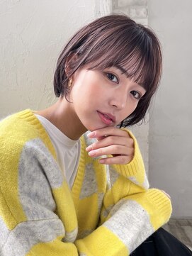 ジョエミバイアンアミ(joemi by Un ami) 【joemi】大人かわいいひし形ショートボブスタイル(小倉太郎)