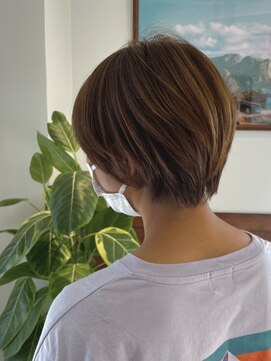 エイトサカエ 栄店(EIGHT sakae) 【EIGHT nagoya】ショート/小顔ショート/ショートボブ/ベージュ