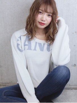 ルノン フィージュ(LUNON fieju) 【LUNON fieju】大人気ベージュ系カラー×ゆるふわ巻き